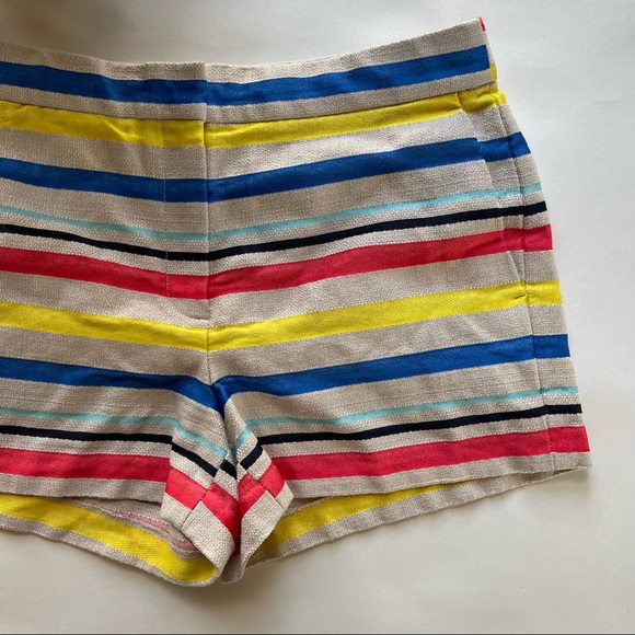 J Crew Multi-Color Striped Shorts - Picture 1 of 4